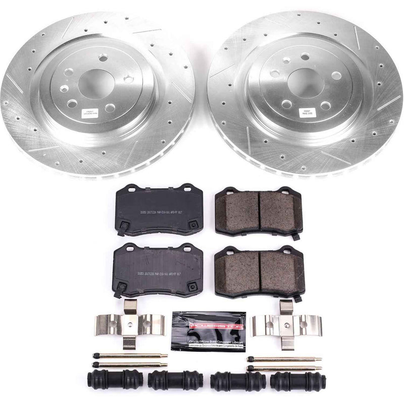 PowerStop Z23 Evolution Sport Brake Upgrade Kits for 2010-2023 CAMARO, 2009-2019 CTS - K3019 PowerStop Autoparts