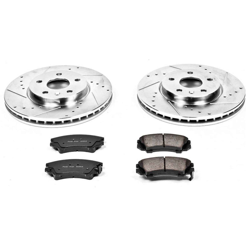 PowerStop Z23 Evolution Sport Brake Upgrade Kits for 2010-2011 9-5, 2010-2015 CAMARO - K3031 PowerStop Autoparts