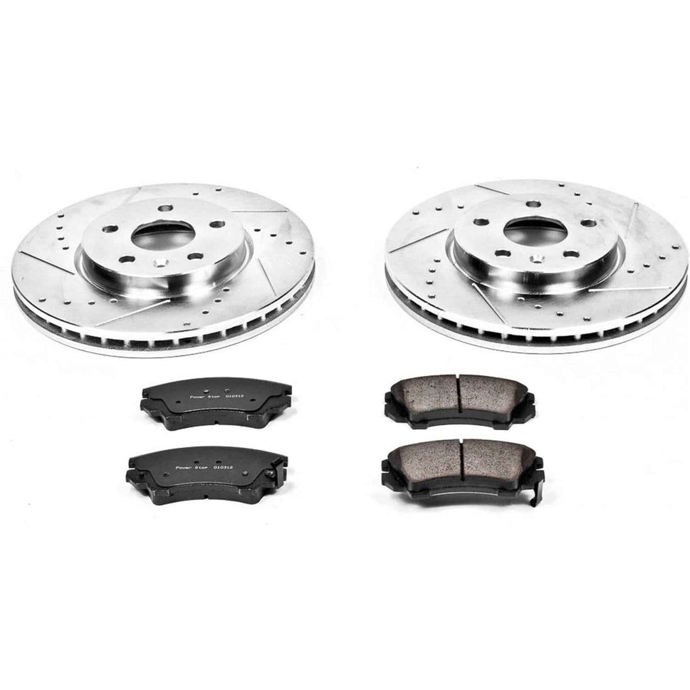 PowerStop Z23 Evolution Sport Brake Upgrade Kits for 2010-2011 9-5, 2010-2015 CAMARO - K3031