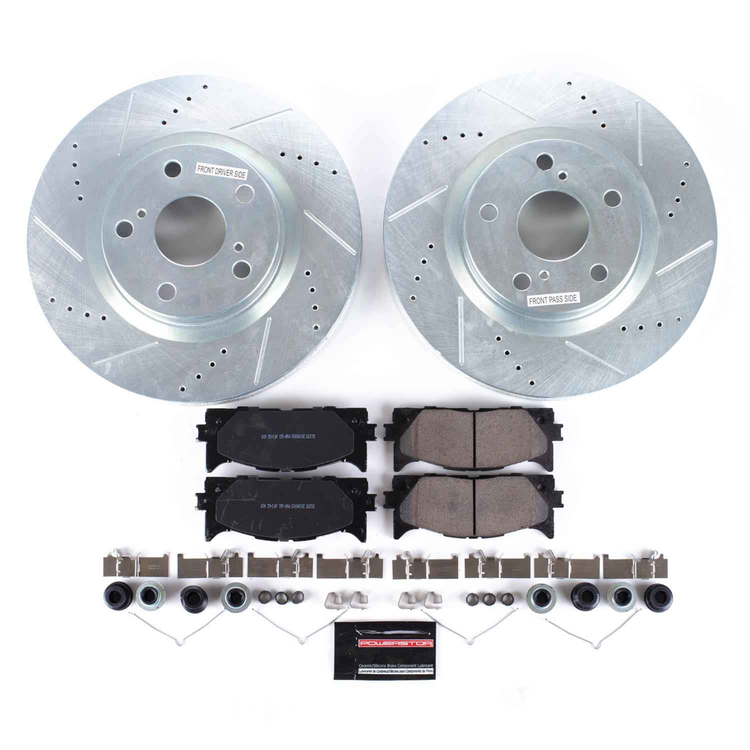 PowerStop Z23 Evolution Sport Brake Upgrade Kits K3053