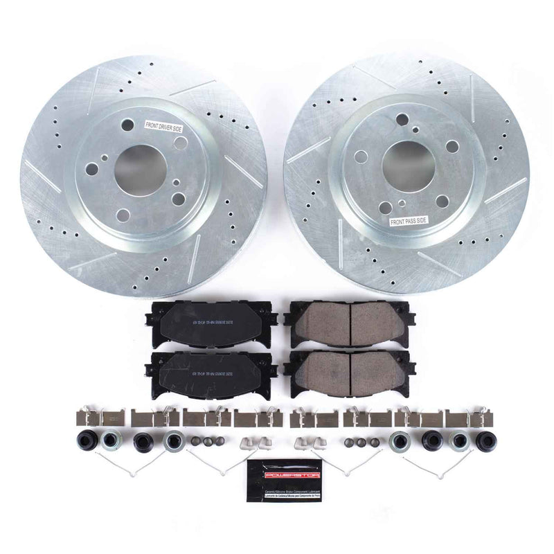 PowerStop Z23 Evolution Sport Brake Upgrade Kits K3053 PowerStop Autoparts