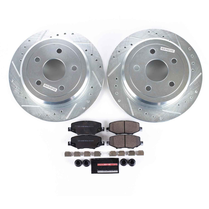 PowerStop Z23 Evolution Sport Brake Upgrade Kits for 2007-2017 WRANGLER, 2018 WRANGLER JK - K3090 PowerStop Autoparts