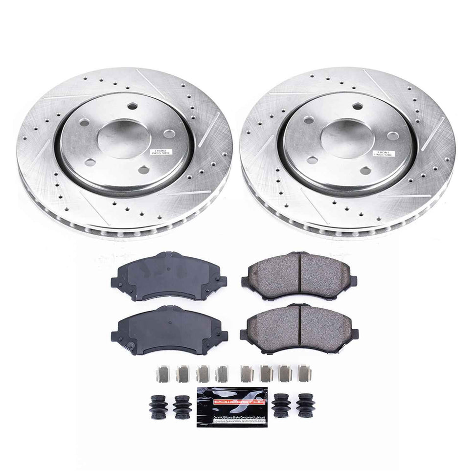 PowerStop Z23 Evolution Sport Brake Upgrade Kits K3118