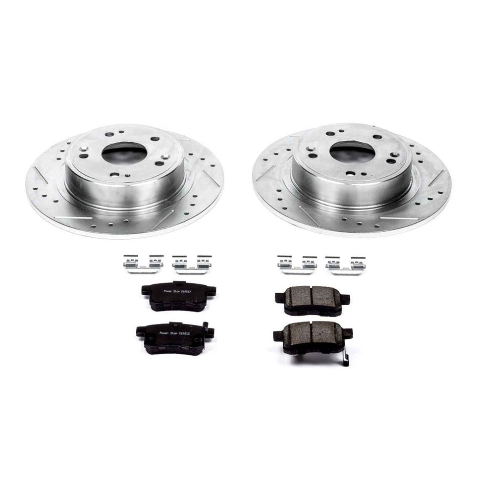 PowerStop Z23 Evolution Sport Brake Upgrade Kits for 2008-2010 ACCORD, 2009-2010 TSX - K3127
