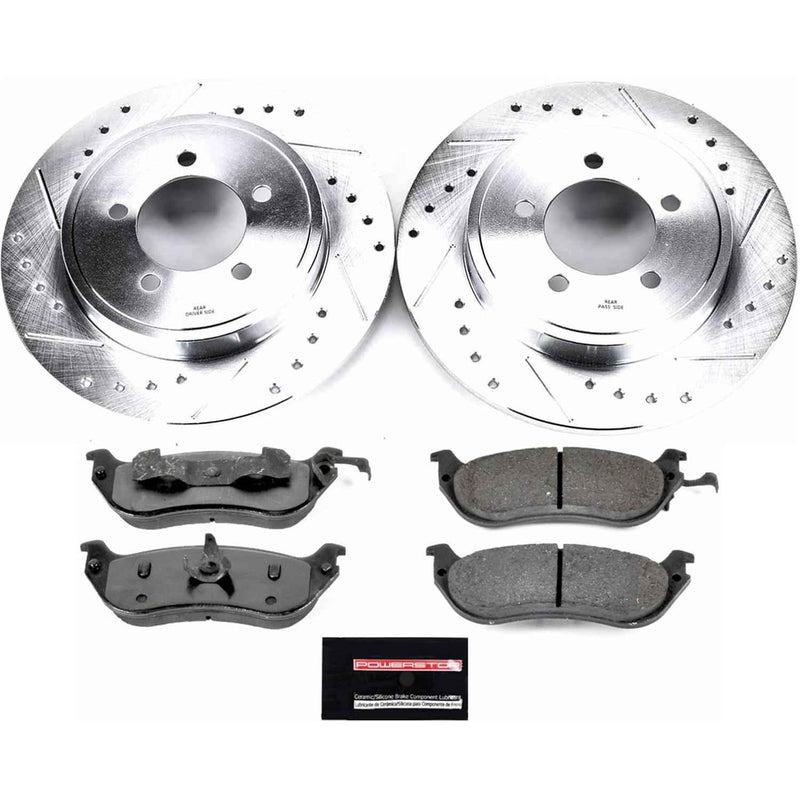 PowerStop Z36 Truck and Tow Brake Upgrade Kits for 2002-2005 EXPLORER, 2002-2006 MOUNTAINEER - K3150-36 PowerStop Autoparts