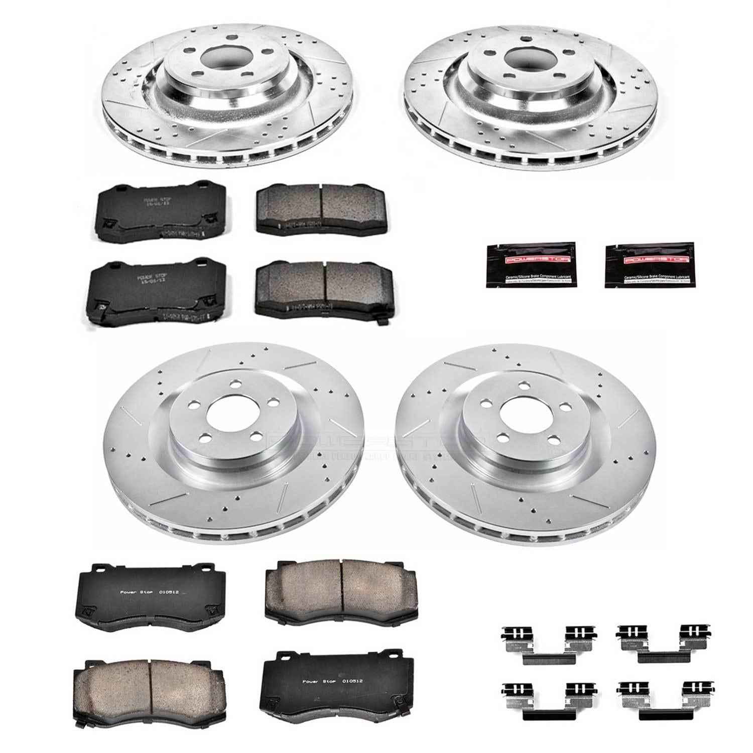 PowerStop Z23 Evolution Sport Brake Upgrade Kits K4023