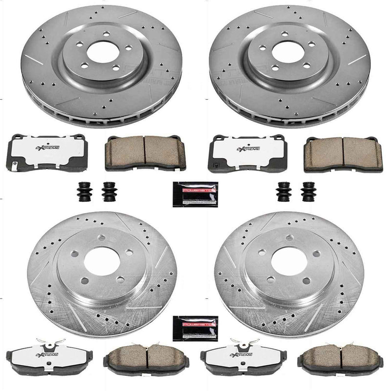 PowerStop Z26 Street Warrior Brake Upgrade Kits for 2007-2011 MUSTANG - K4042-26 PowerStop Autoparts