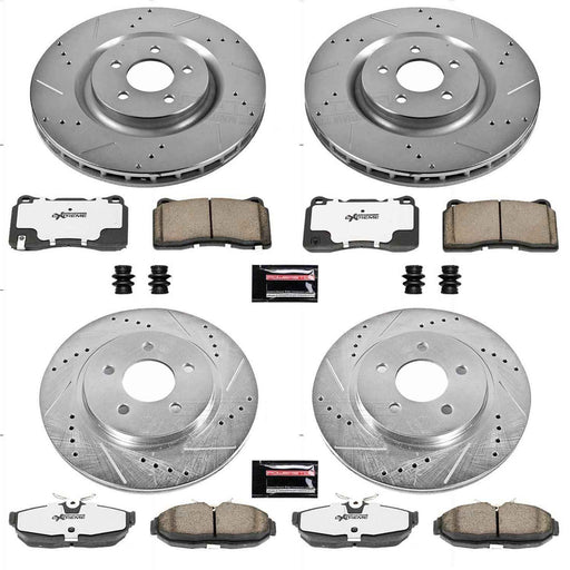 PowerStop Z26 Street Warrior Brake Upgrade Kits for 2007-2011 MUSTANG - K4042-26 PowerStop Autoparts