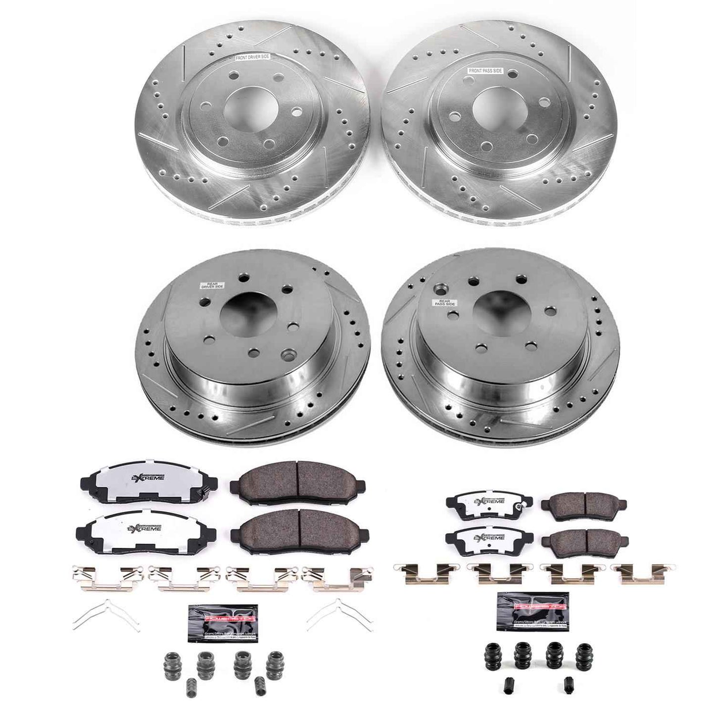 PowerStop Z36 Truck and Tow Brake Upgrade Kits for 2005-2015 XTERRA, FRONTIER, 2009-2012 EQUATOR - K4062-36