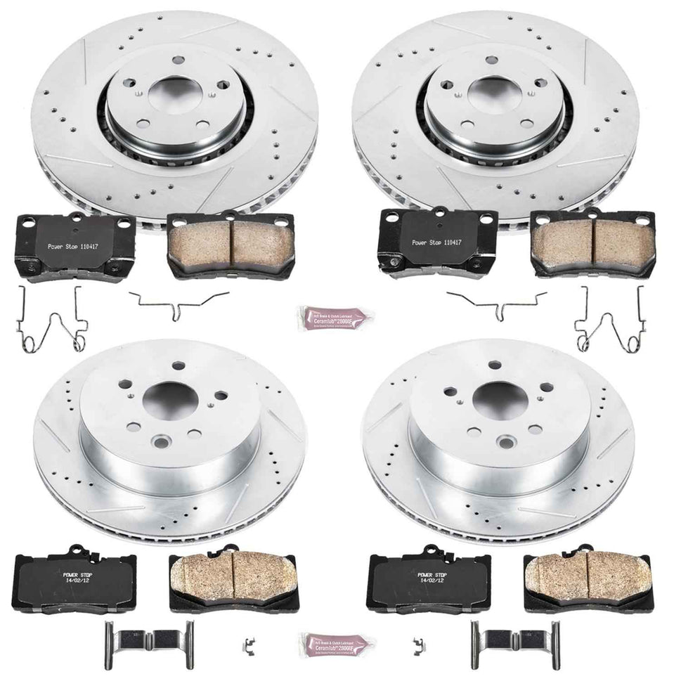 PowerStop Z23 Evolution Sport Brake Upgrade Kits K4070
