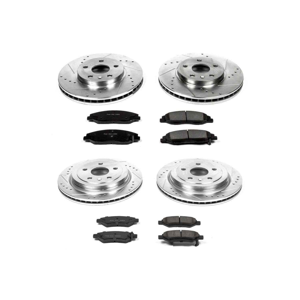 PowerStop Z23 Evolution Sport Brake Upgrade Kits for 2008-2014 CTS - K4134
