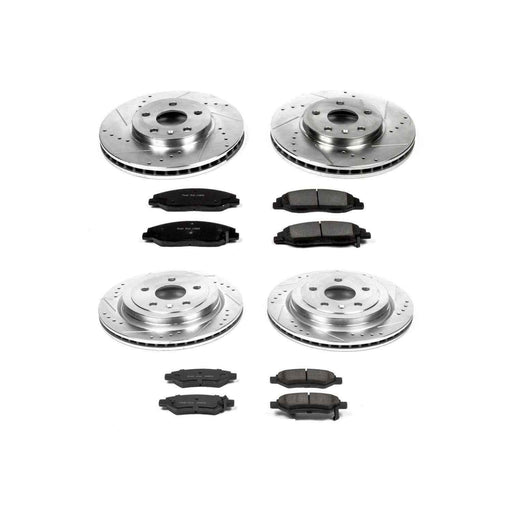 PowerStop Z23 Evolution Sport Brake Upgrade Kits for 2008-2014 CTS - K4134 PowerStop Autoparts