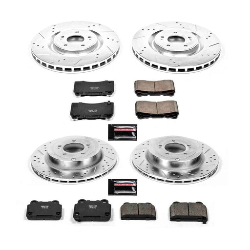 PowerStop Z23 Evolution Sport Brake Upgrade Kits for 2008-2015 LANCER - K4145 PowerStop Autoparts