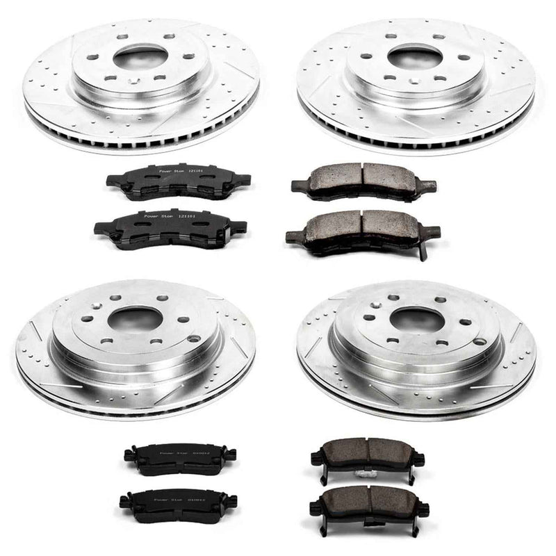 PowerStop Z23 Evolution Sport Brake Upgrade Kits K4466 PowerStop Autoparts