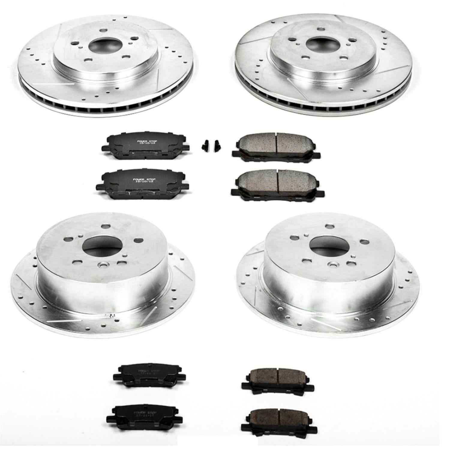 PowerStop Z23 Evolution Sport Brake Upgrade Kits K4530
