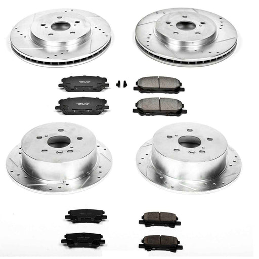 PowerStop Z23 Evolution Sport Brake Upgrade Kits K4530 PowerStop Autoparts