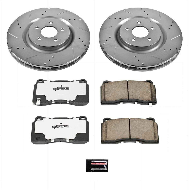PowerStop Z26 Street Warrior Brake Upgrade Kits for 2007-2014 MUSTANG - K4547-26 PowerStop Autoparts