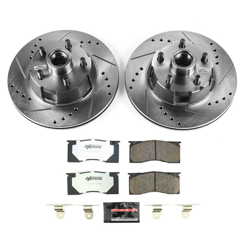 PowerStop Z26 Street Warrior Brake Upgrade Kits for 1967 FAIRLANE, FALCON, 1965-1967 MUSTANG - K4619-26 PowerStop Autoparts
