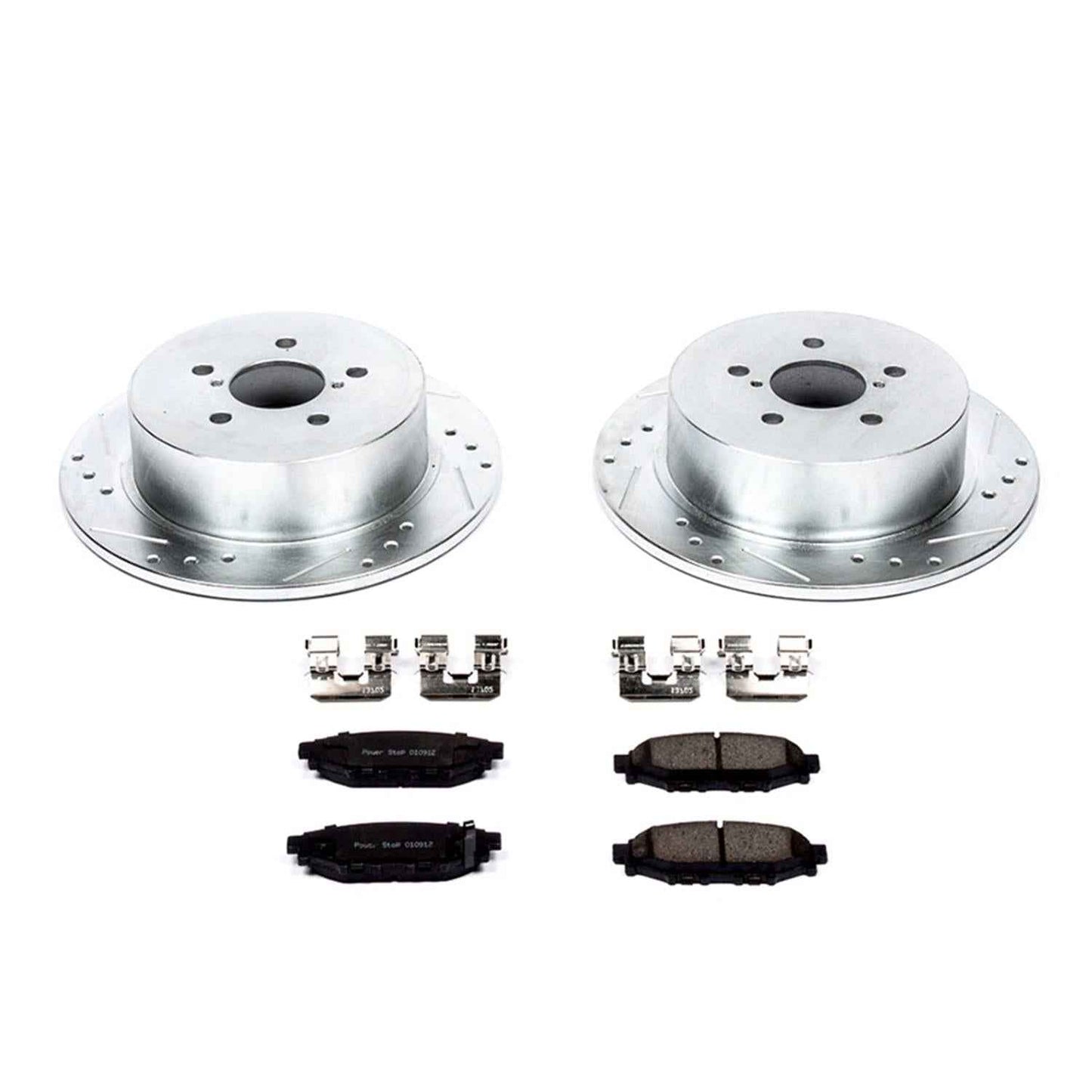 PowerStop Z23 Evolution Sport Brake Upgrade Kits for 2005-2009 LEGACY, OUTBACK - K4632