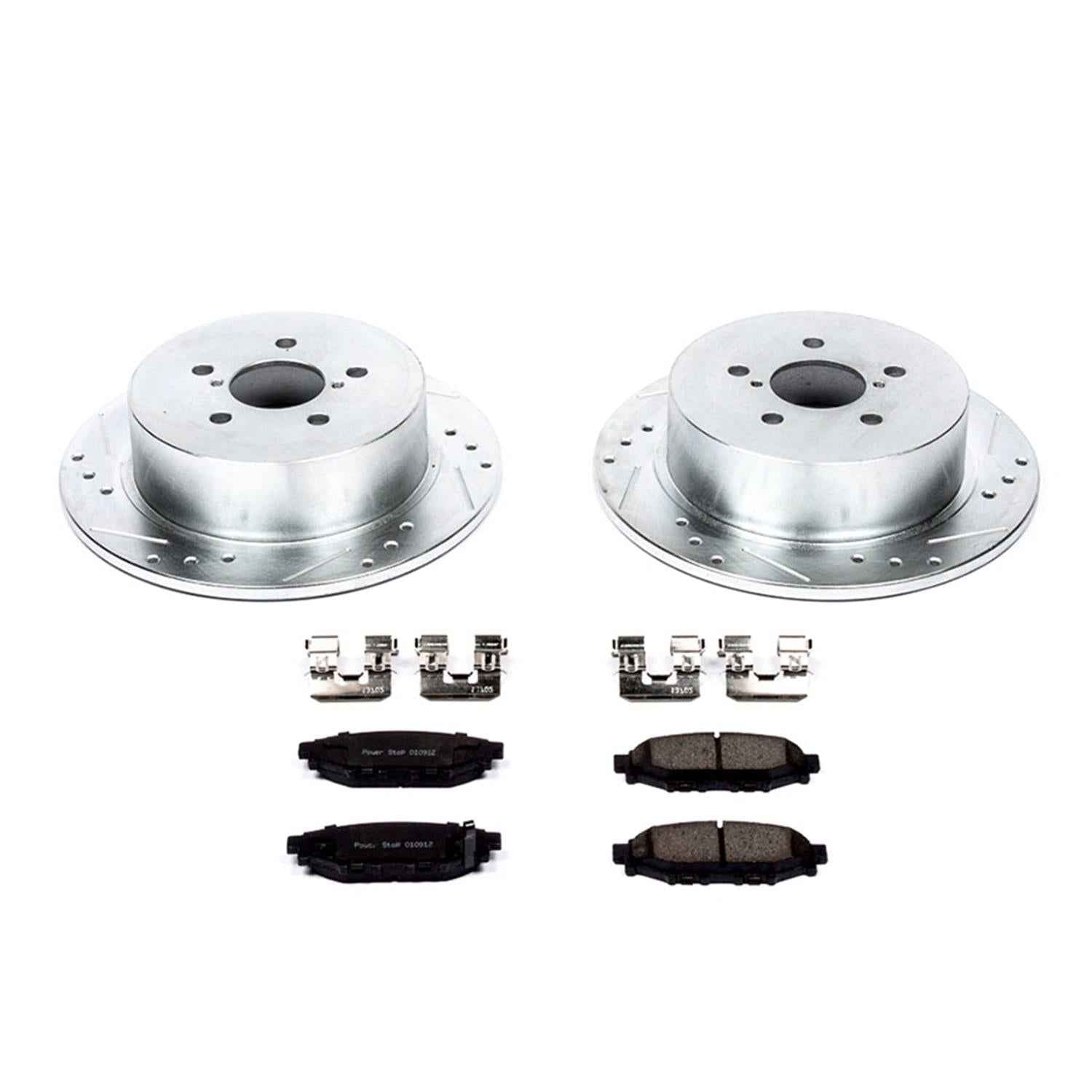 PowerStop Z23 Evolution Sport Brake Upgrade Kits for 2005-2009 LEGACY, OUTBACK - K4632