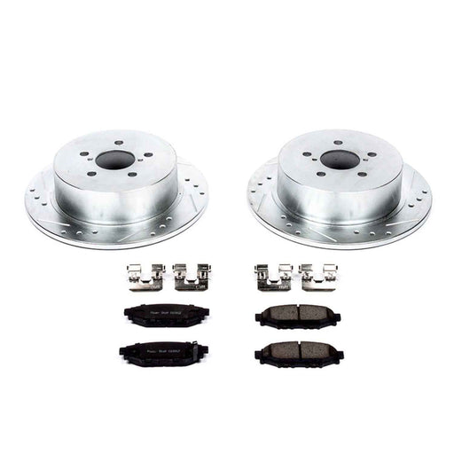 PowerStop Z23 Evolution Sport Brake Upgrade Kits for 2005-2009 LEGACY, OUTBACK - K4632 PowerStop Autoparts