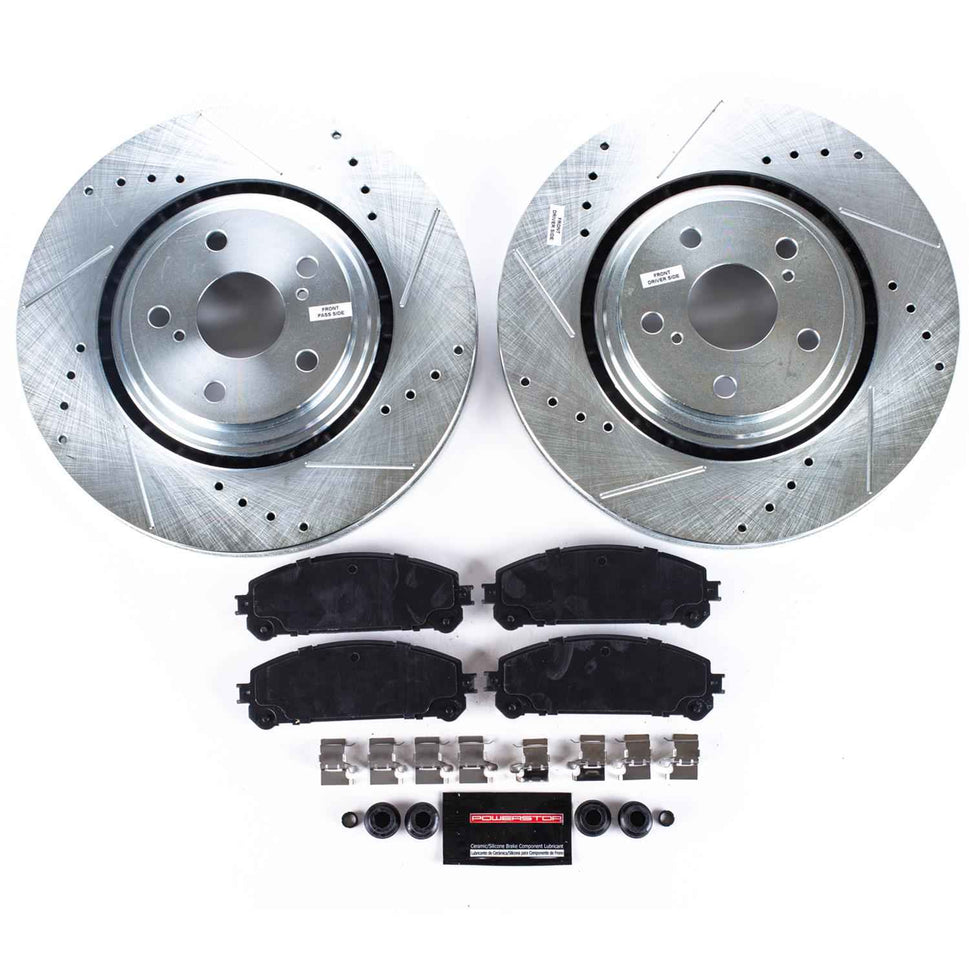 PowerStop Z23 Evolution Sport Brake Upgrade Kits K4713