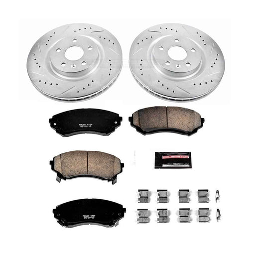 PowerStop Z23 Evolution Sport Brake Upgrade Kits for 2008-2014 CTS - K4720 PowerStop Autoparts