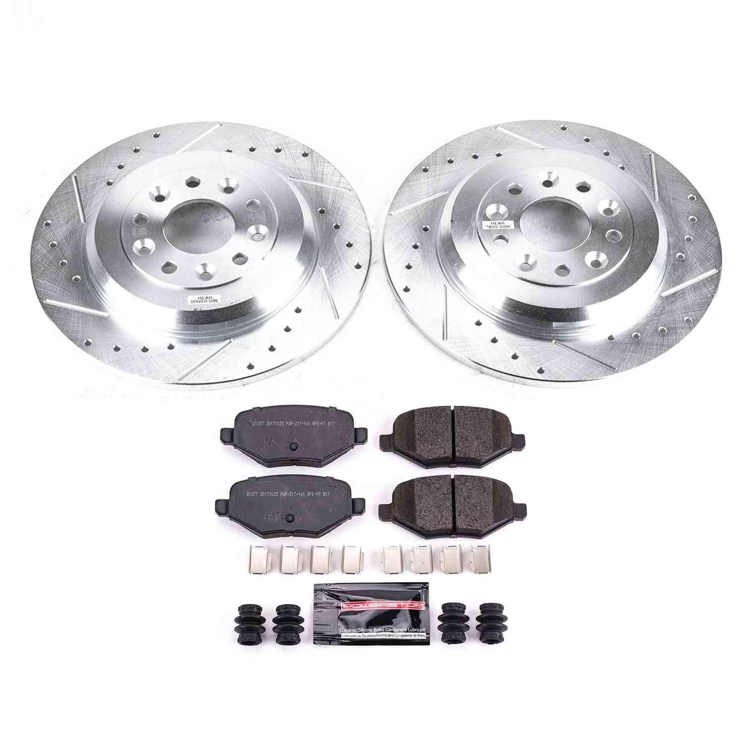PowerStop Z23 Evolution Sport Brake Upgrade Kits K4744