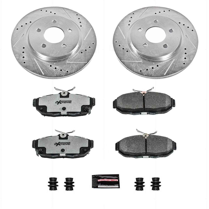 PowerStop Z26 Street Warrior Brake Upgrade Kits for 2011-2014 MUSTANG - K4749-26 PowerStop Autoparts