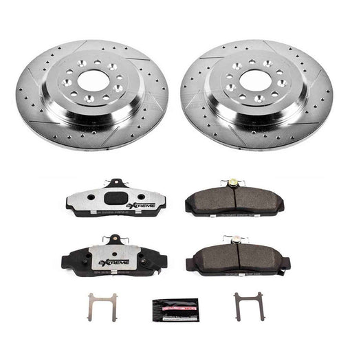 PowerStop Z26 Street Warrior Brake Upgrade Kits for 1984-1987 CORVETTE - K4810-26 PowerStop Autoparts