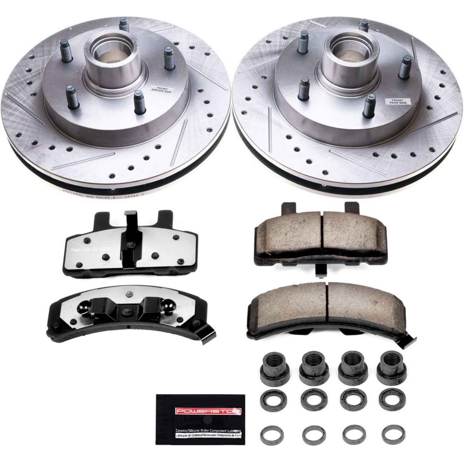 PowerStop Z36 Truck and Tow Brake Upgrade Kits for 1994-1999 RAM 1500 - K4875-36