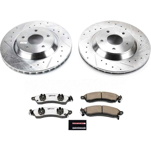 PowerStop Z26 Street Warrior Brake Upgrade Kits for 1988-1996 CORVETTE - K4913-26 PowerStop Autoparts