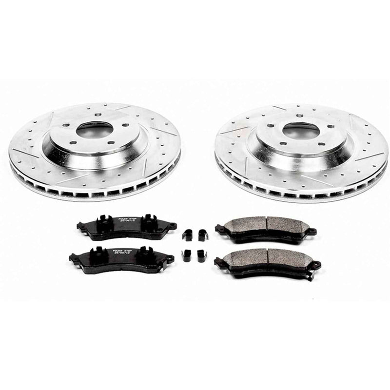 PowerStop Z23 Evolution Sport Brake Upgrade Kits for 1988-1996 CORVETTE - K4913 PowerStop Autoparts