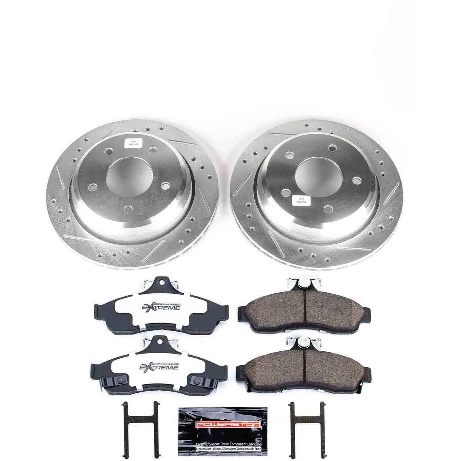 PowerStop Z26 Street Warrior Brake Upgrade Kits for 1994-1996 CAPRICE, IMPALA - K5064-26