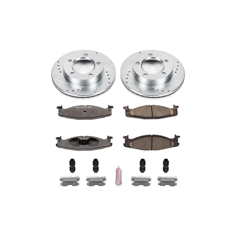 PowerStop Z36 Truck and Tow Brake Upgrade Kits for 1994-1996 BRONCO, F-150 - K5067-36 PowerStop Autoparts