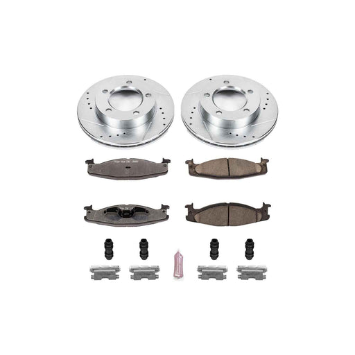 PowerStop Z36 Truck and Tow Brake Upgrade Kits for 1994-1996 BRONCO, F-150 - K5067-36 PowerStop Autoparts