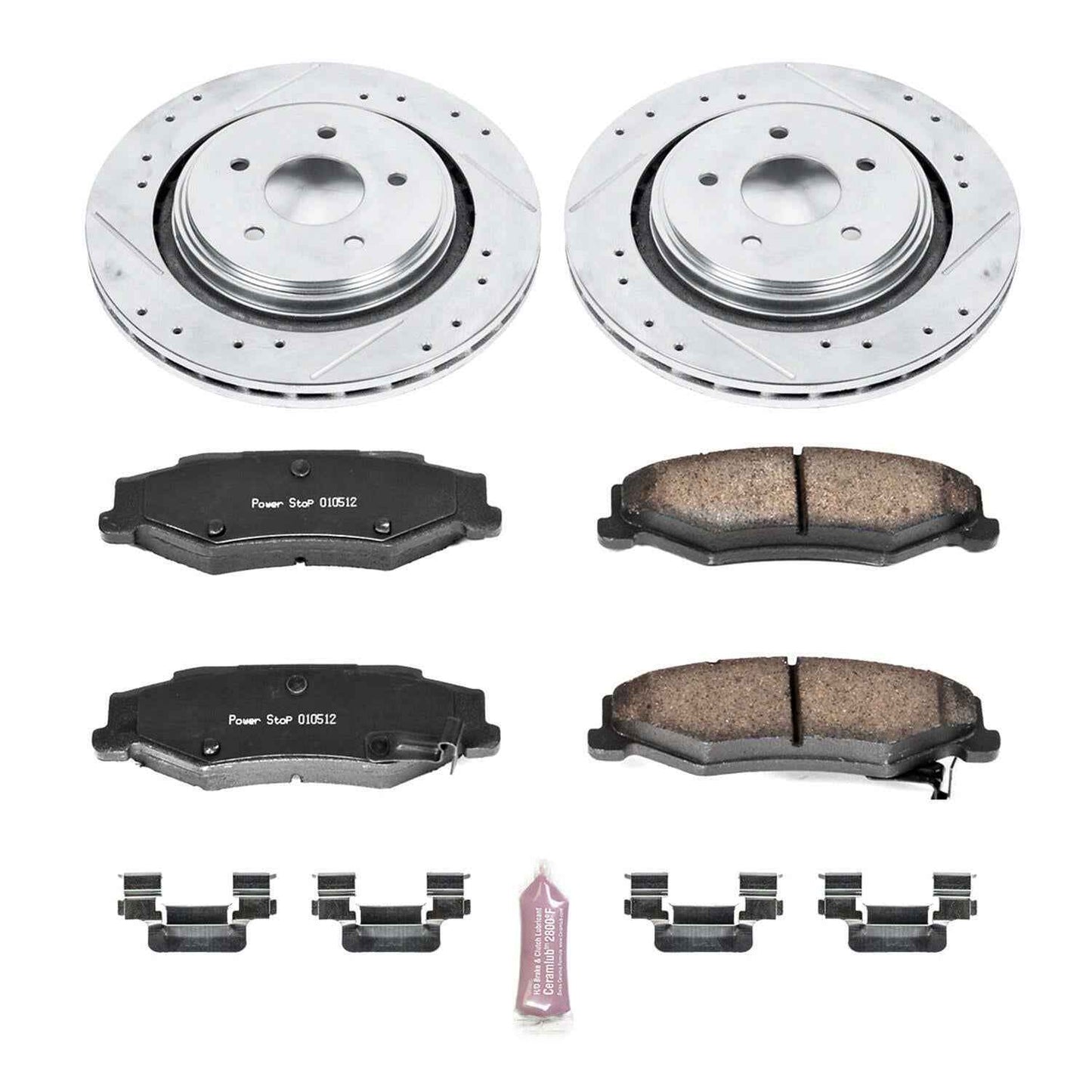 PowerStop Z23 Evolution Sport Brake Upgrade Kits for 2005-2013 CORVETTE, 2006-2009 XLR - K5159