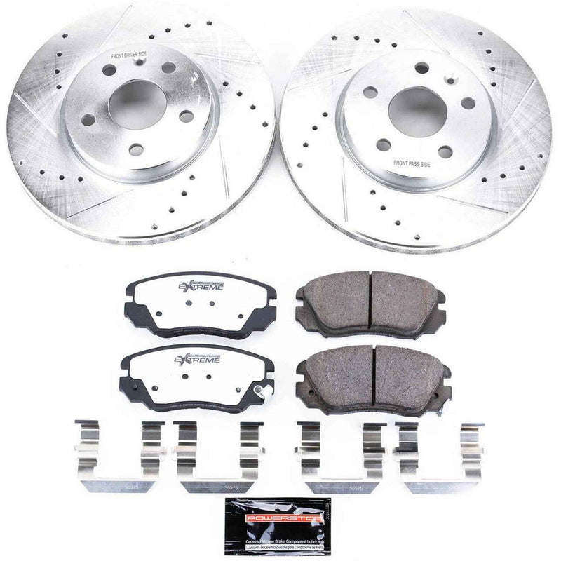 PowerStop Z26 Street Warrior Brake Upgrade Kits K5334-26 PowerStop Autoparts