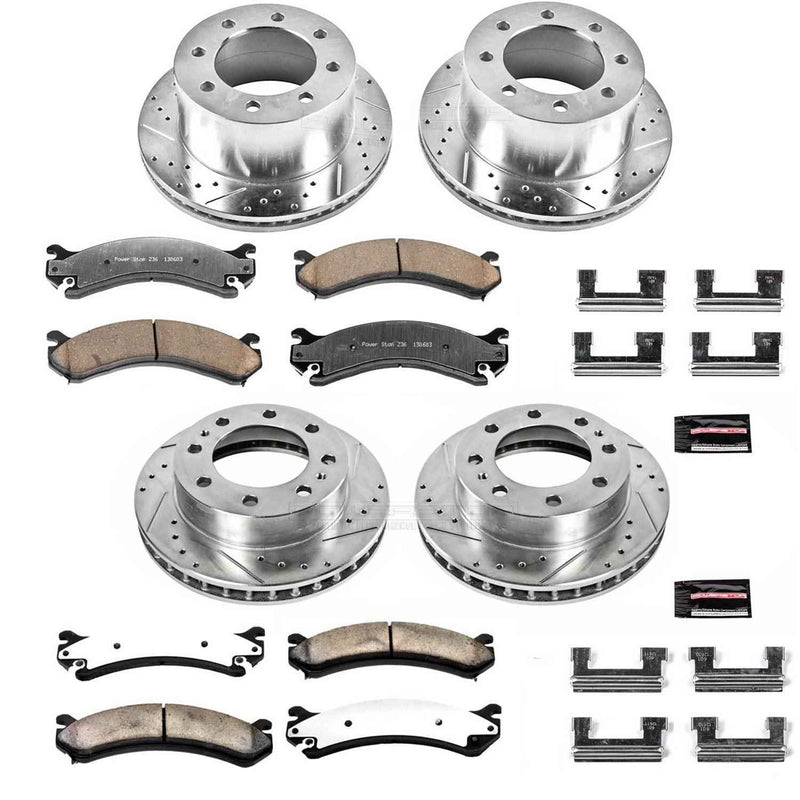 PowerStop Z36 Truck and Tow Brake Upgrade Kits K5338-36 PowerStop Autoparts
