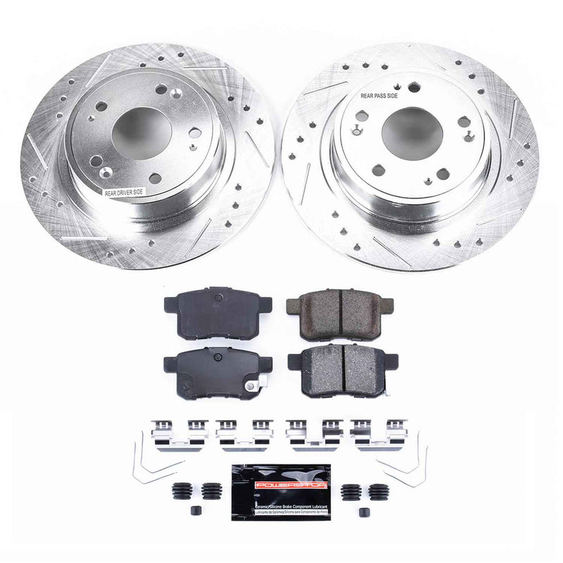 PowerStop Z23 Evolution Sport Brake Upgrade Kits for 2011-2017 ACCORD, 2011-2014 TSX - K5368 PowerStop Autoparts