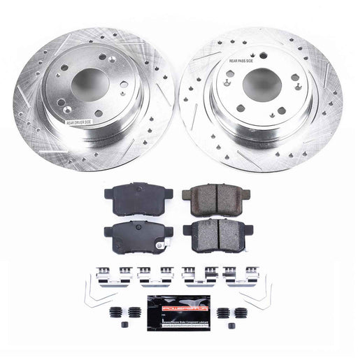 PowerStop Z23 Evolution Sport Brake Upgrade Kits for 2011-2017 ACCORD, 2011-2014 TSX - K5368 PowerStop Autoparts