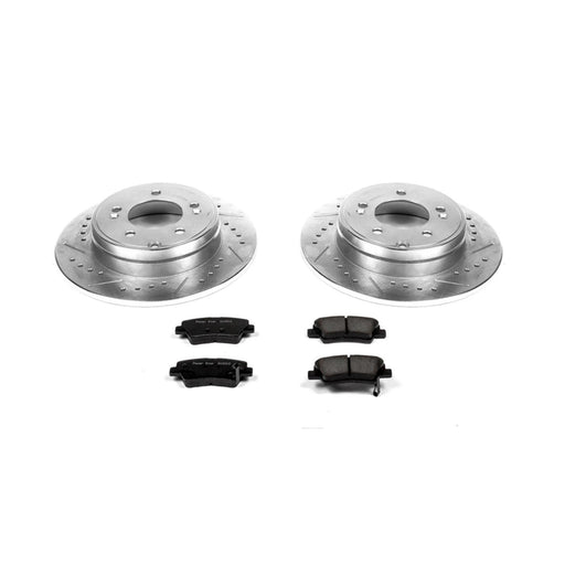 PowerStop Z23 Evolution Sport Brake Upgrade Kits for 2012-2017 AZERA, 2011-2016 OPTIMA, 2011-2015 SONATA - K5381 PowerStop Autoparts