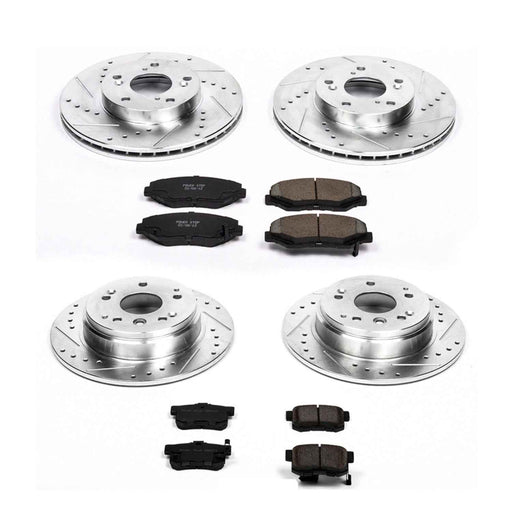 PowerStop Z23 Evolution Sport Brake Upgrade Kits for 2003-2011 ELEMENT - K5389 PowerStop Autoparts