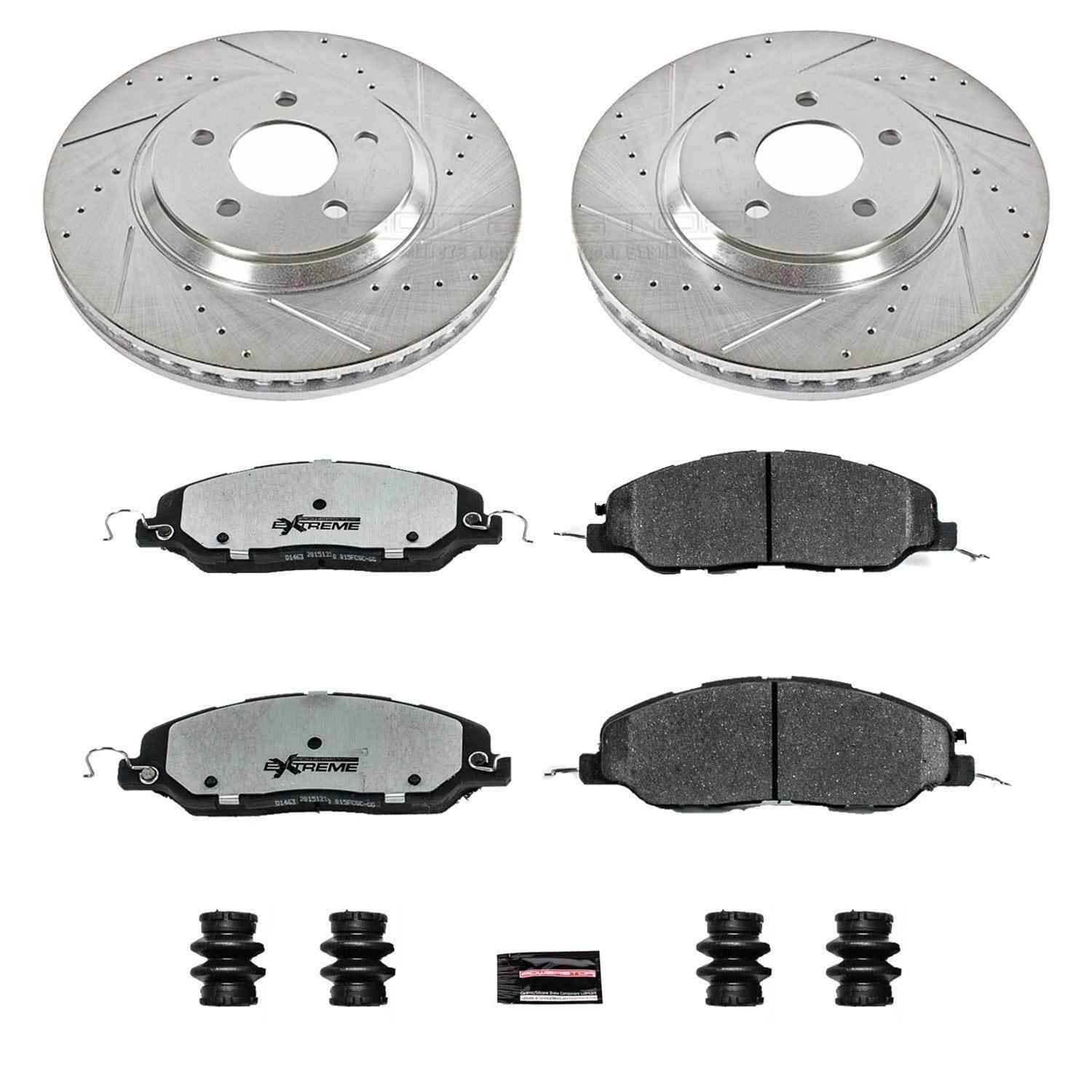 PowerStop Z26 Street Warrior Brake Upgrade Kits for 2011-2014 MUSTANG - K5407-26