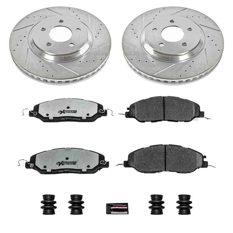 PowerStop Z26 Street Warrior Brake Upgrade Kits for 2011-2014 MUSTANG - K5407-26 PowerStop Autoparts