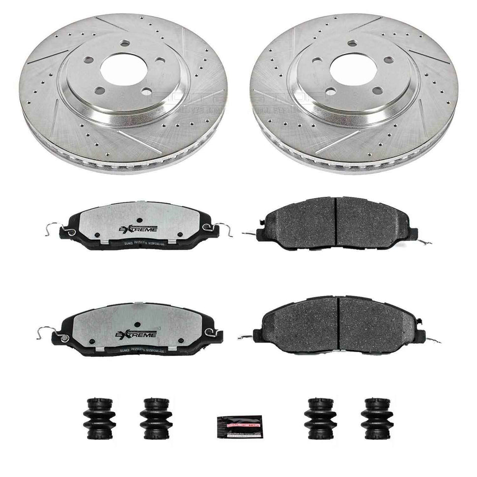 PowerStop Z26 Street Warrior Brake Upgrade Kits for 2011-2014 MUSTANG - K5407-26