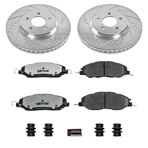 PowerStop Z26 Street Warrior Brake Upgrade Kits for 2011-2014 MUSTANG - K5407-26 PowerStop Autoparts