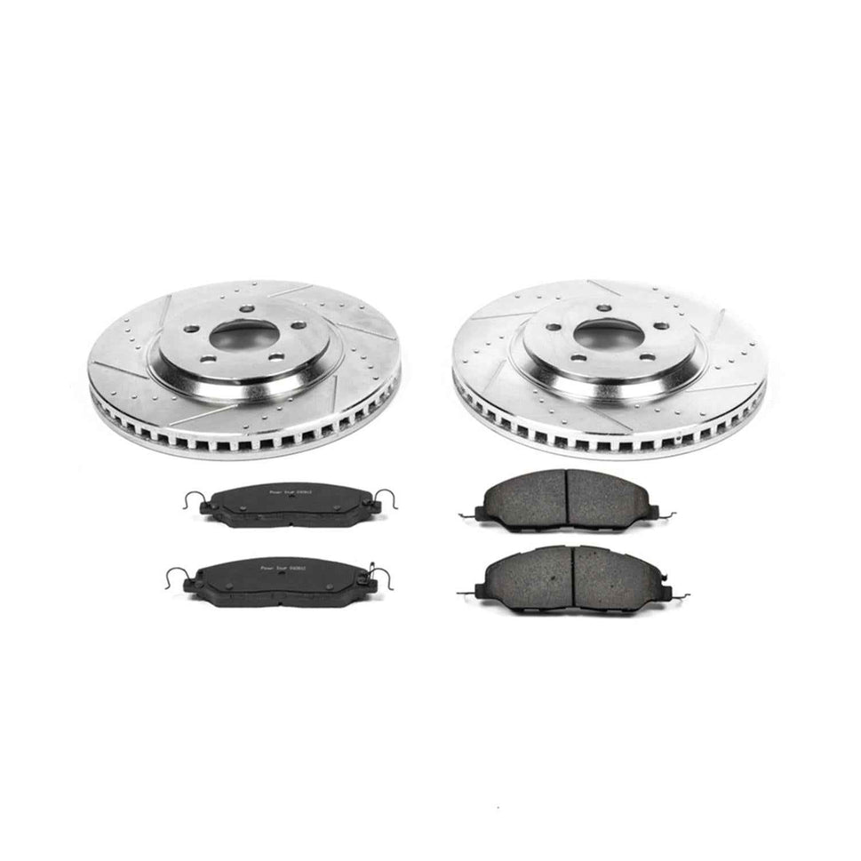 PowerStop Z23 Evolution Sport Brake Upgrade Kits for 2011-2014 MUSTANG - K5407