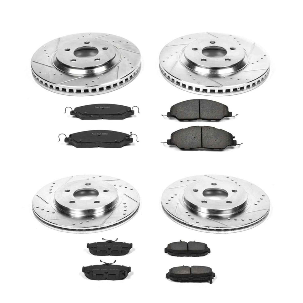 PowerStop Z23 Evolution Sport Brake Upgrade Kits for 2011-2014 MUSTANG - K5450