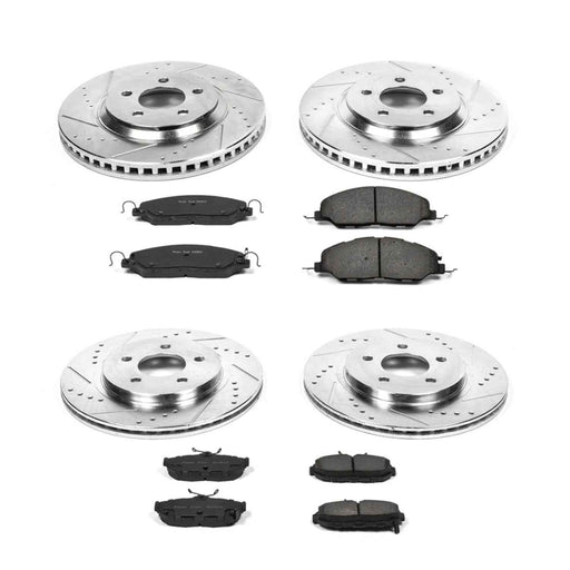 PowerStop Z23 Evolution Sport Brake Upgrade Kits for 2011-2014 MUSTANG - K5450 PowerStop Autoparts